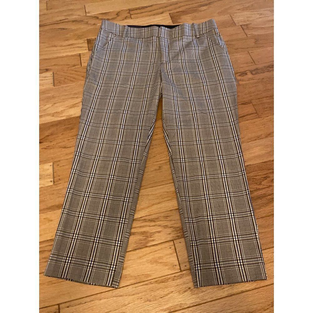 NWT Ava Viv, women’s mid-rise comfort waist fitted hip & thigh ankle pants 16W